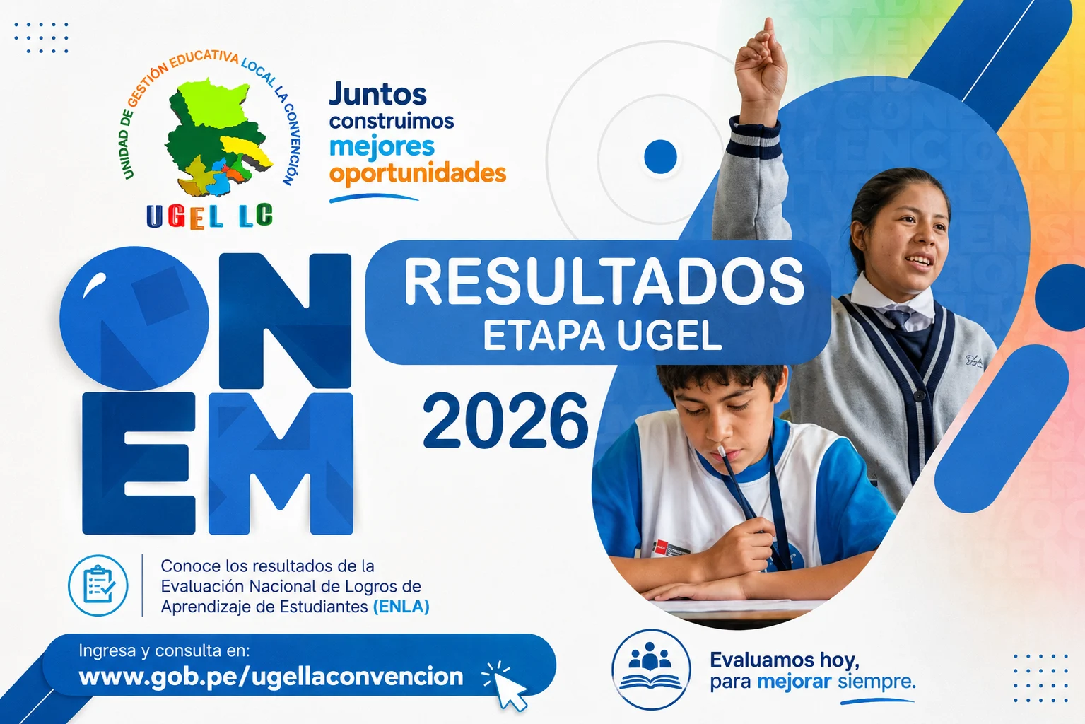 RESULTADOS ONEM ETAPA UGEL 2026