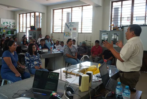 La UGEL La Convención desarrollo con exito los talleres de fortalacimiento de capacidades en Innovación Educativa